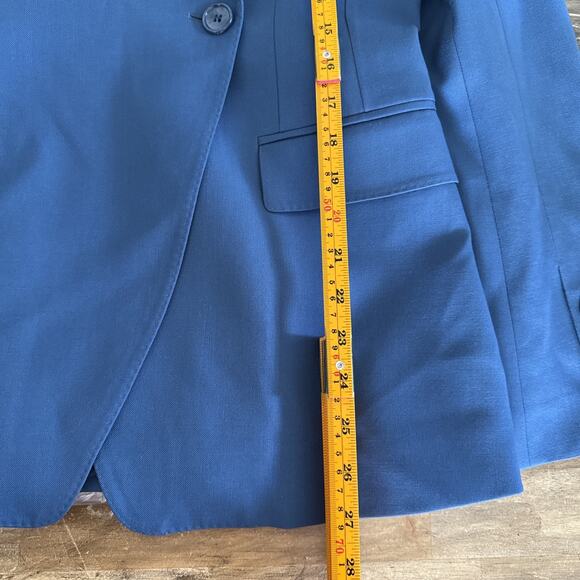 Burberry Claudete Tailored Blazer Jacket Muted Navy US8/ EU42 RT$2350 - Picture 5 of 13